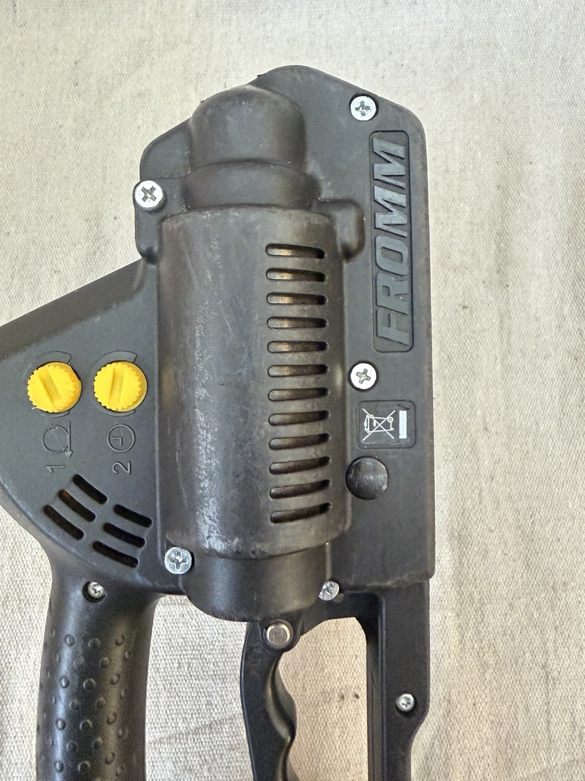 FROMM P326 18V Strapping Tool w/ Milwaukee M18 XC5.0 Battery & Charger Tested