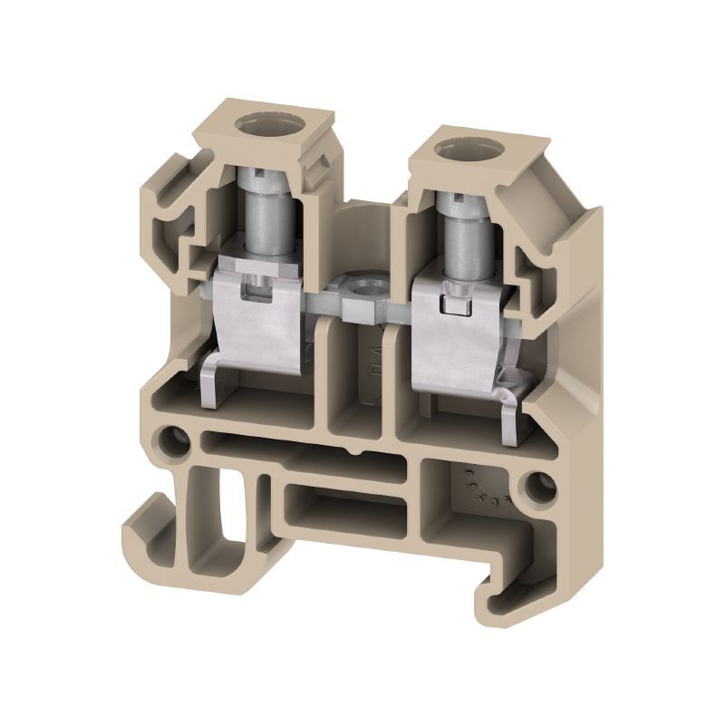10pcs WEIDMULLER AKZ 4 0294360000 Feed-through Terminal Block Dark Beige New