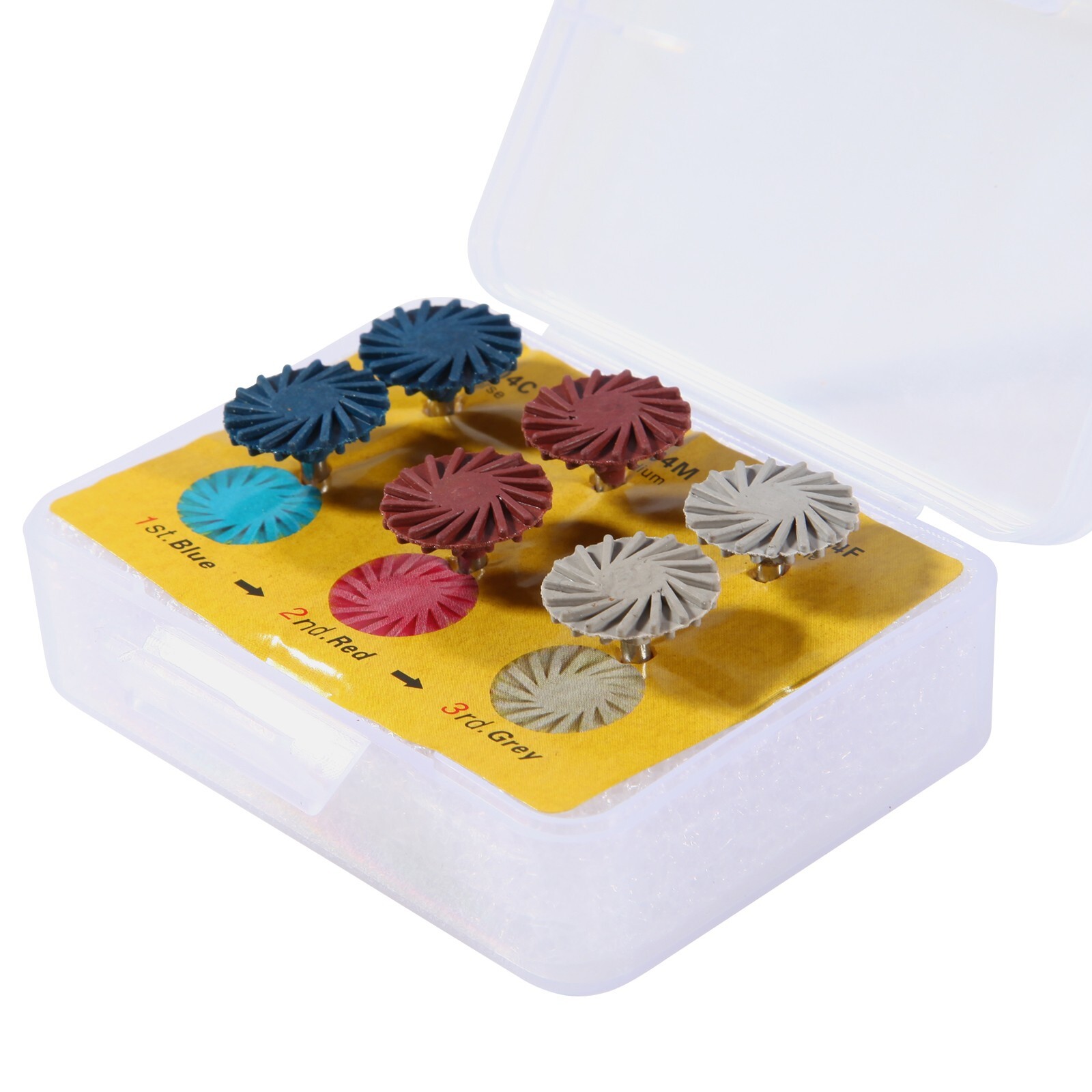Dental Zirconia Diamond Grinding Polishing Kit RA Polisher for Contra Angle