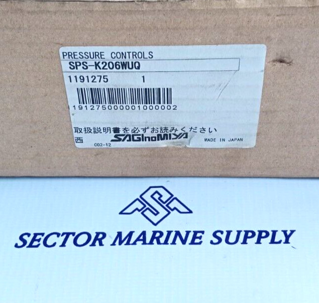 Saginomiya SPS-K206WUQ Pressure Controls