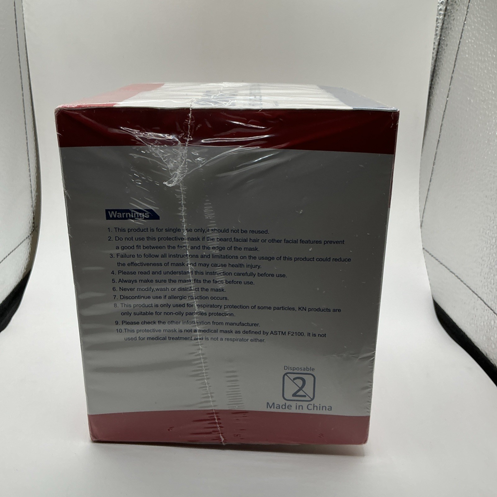 ChiSip KN95 Foldable Protective Face Masks- 40pcs New In Sealed Boxes