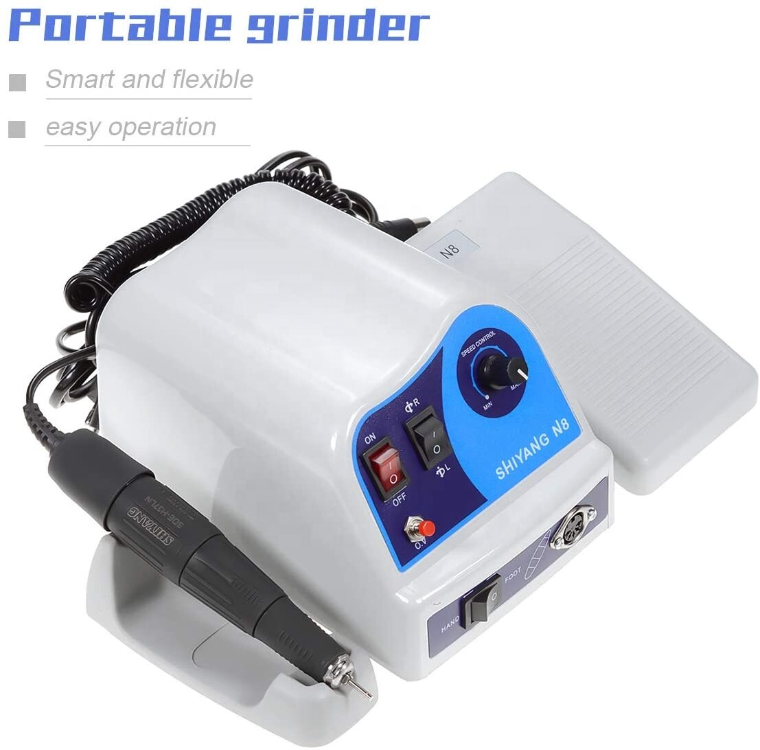 45000rpm Dental Lab Micro Motor Micromotor SHIYANG N8 + Handpiece H37LN US STOCK