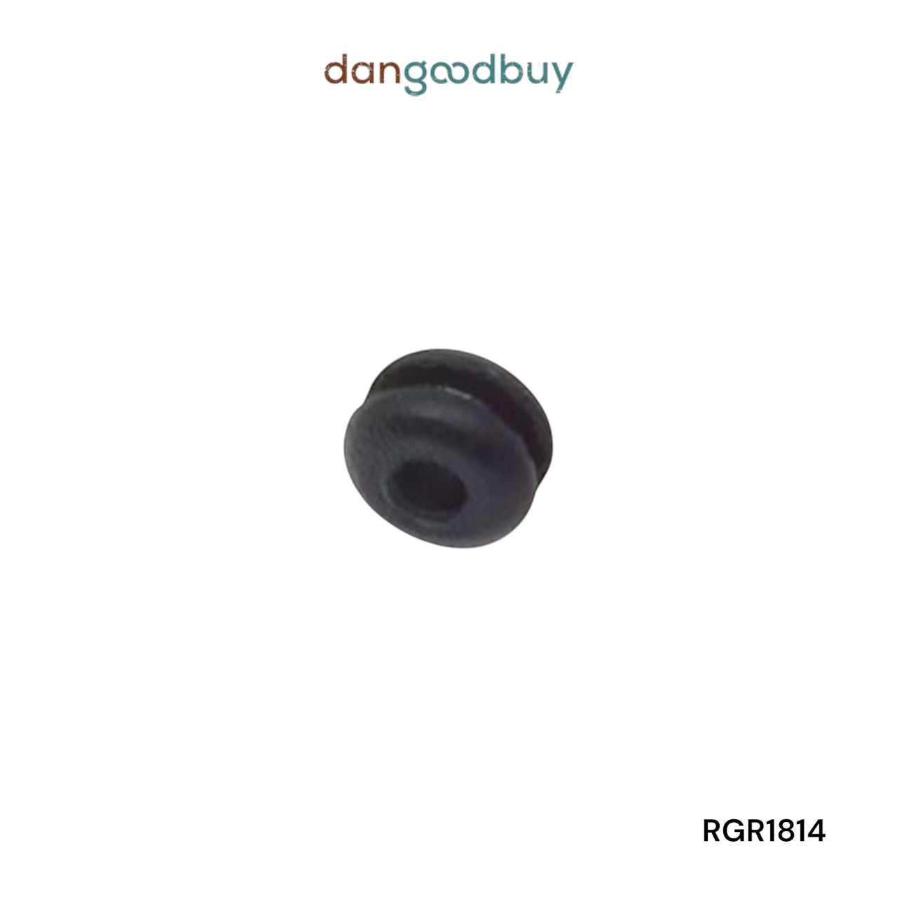Rubber Grommet to fit 1/4″ Hole in 1/16″ Thick Panel – 1/8″ Inner Diameter