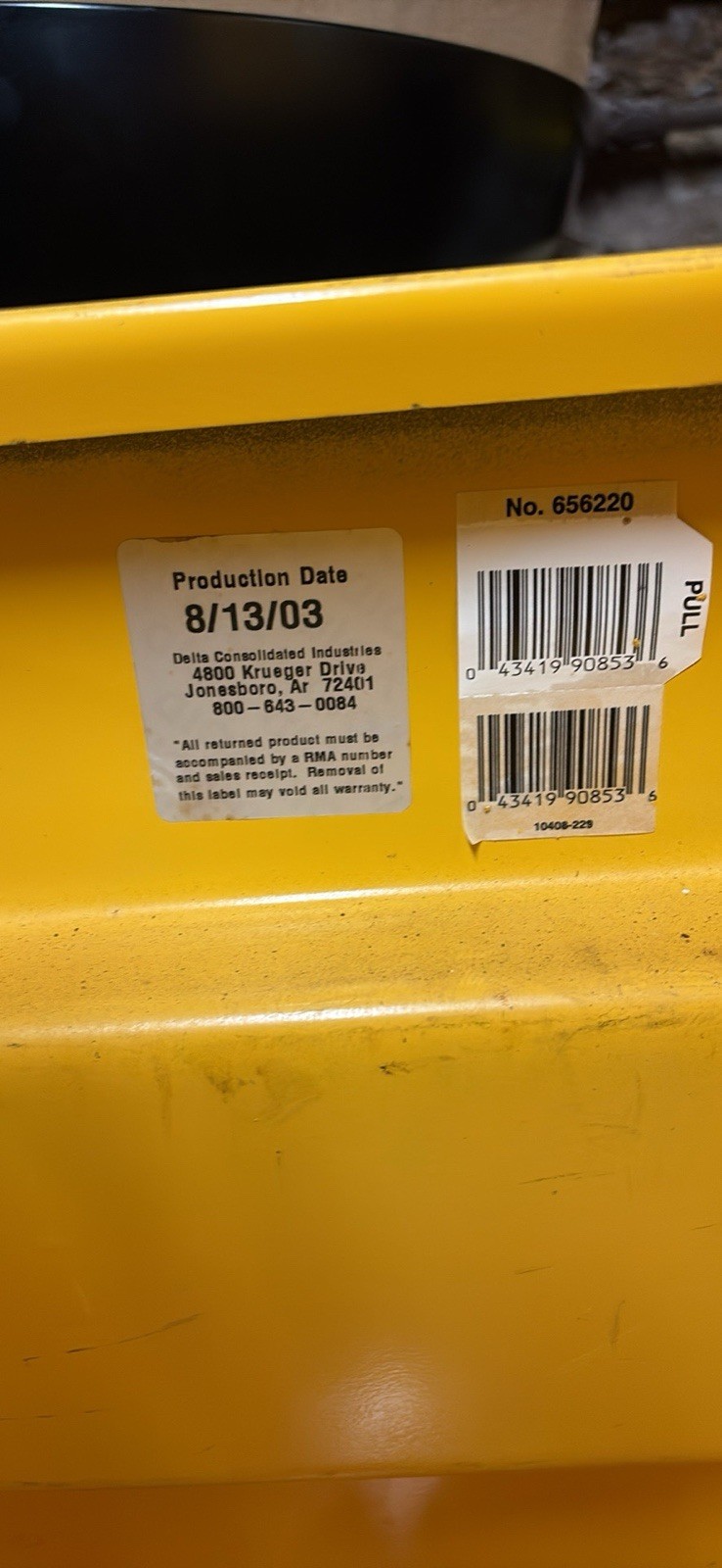 ✅CALL LOCAL PICKUP ONLY✅HUSKY Job jobsite box gang construction heavy duty Good