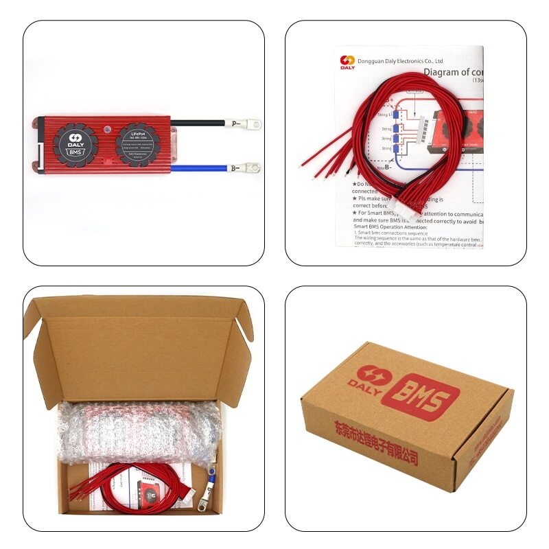 Daly Smart BMS LI-ION 4S 12V 20A 40A 100A 200A 300A LITHIUM Protection Balance