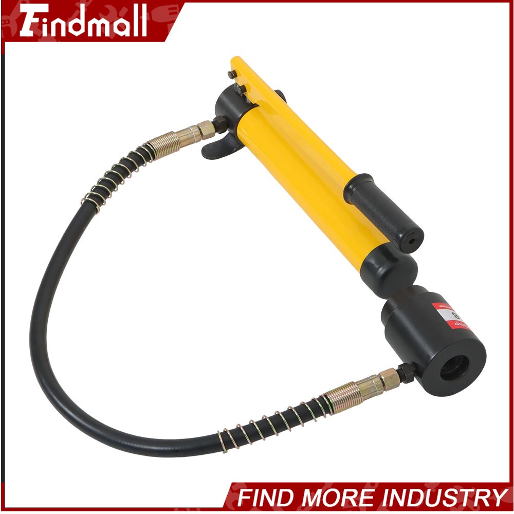 Findmall 10 Ton 1/2″ – 2″ Hydraulic Knockout Punch Driver Tool Kit With 6 Dies