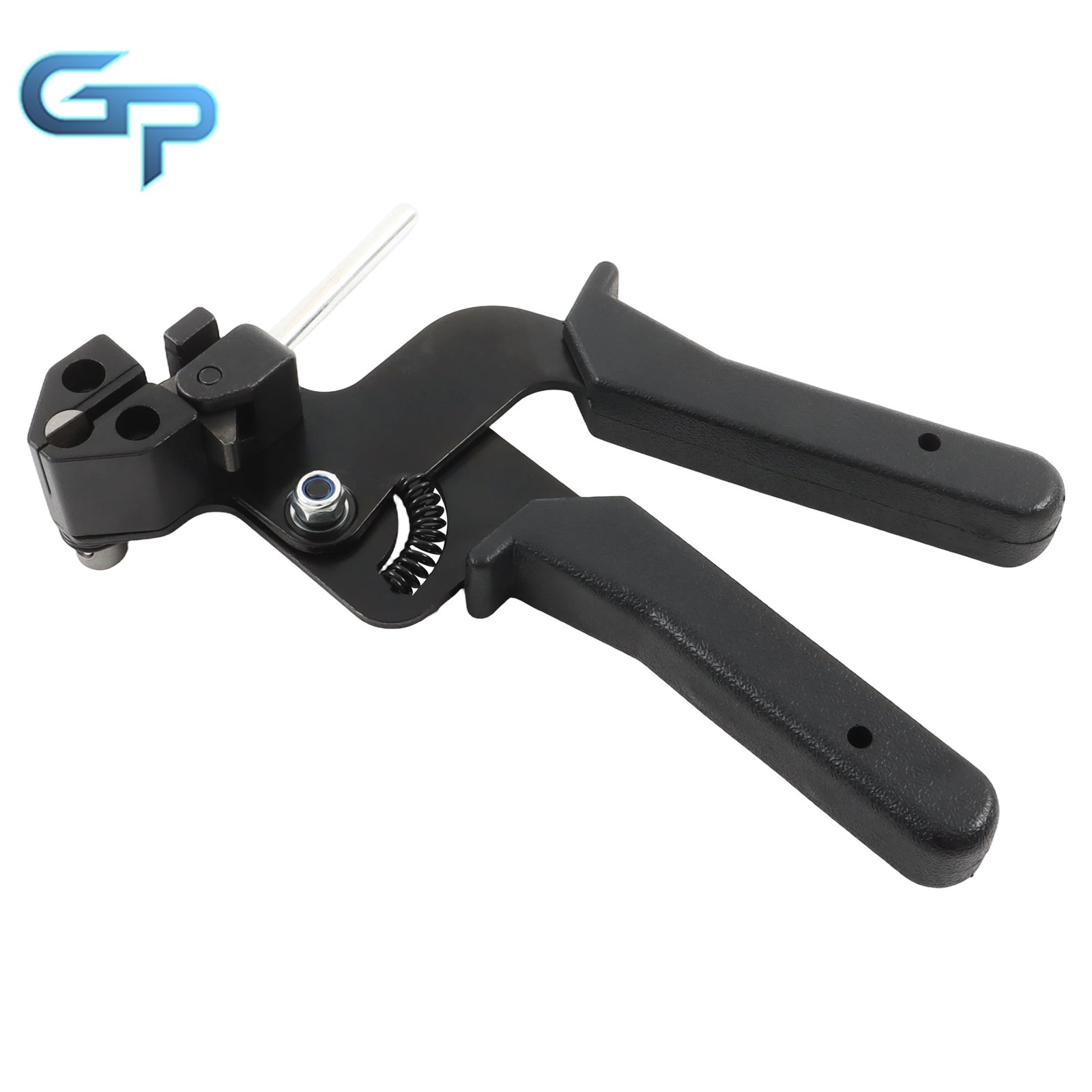 100 Pcs 11.8″ Stainless Steel Ties Gun Kit Self-Locking 200lb Tensile Tool