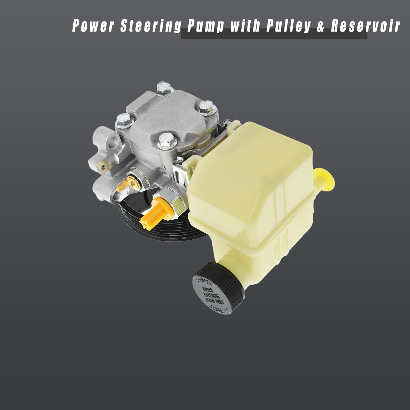 waltyotur Power Steering Pump with Pulley & Reservoir Replacement for Mazda 6…