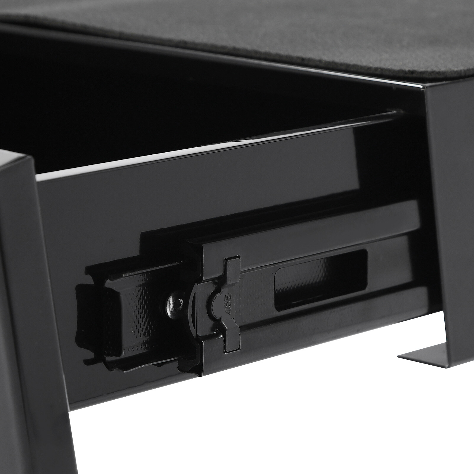 Sliding Under Desk Storage Drawer Pull-out Drawer W/Computer Pad For Stand Desk