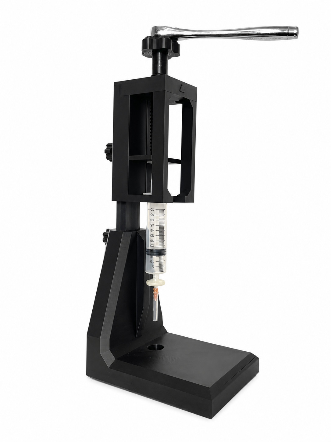 Manual Syringe Press for Easy Syringe Filtering | Fits 10mL-60mL Syringes