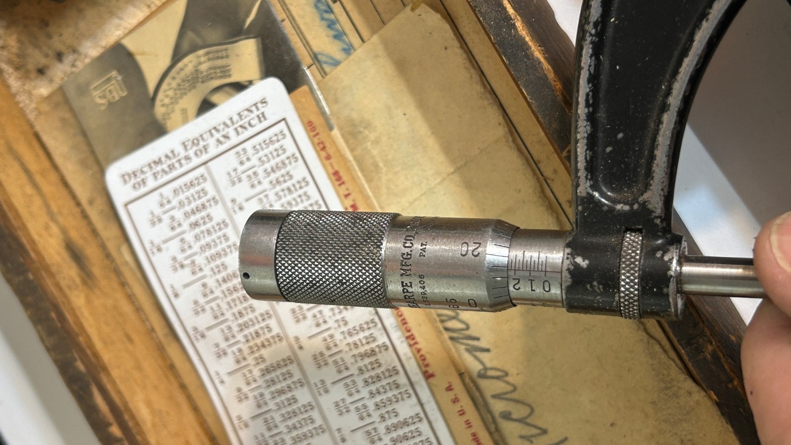 LOT of 4, Brown & Sharpe Outside Micrometer 0-1″ and 2-3″ Vernier USA Case onFL