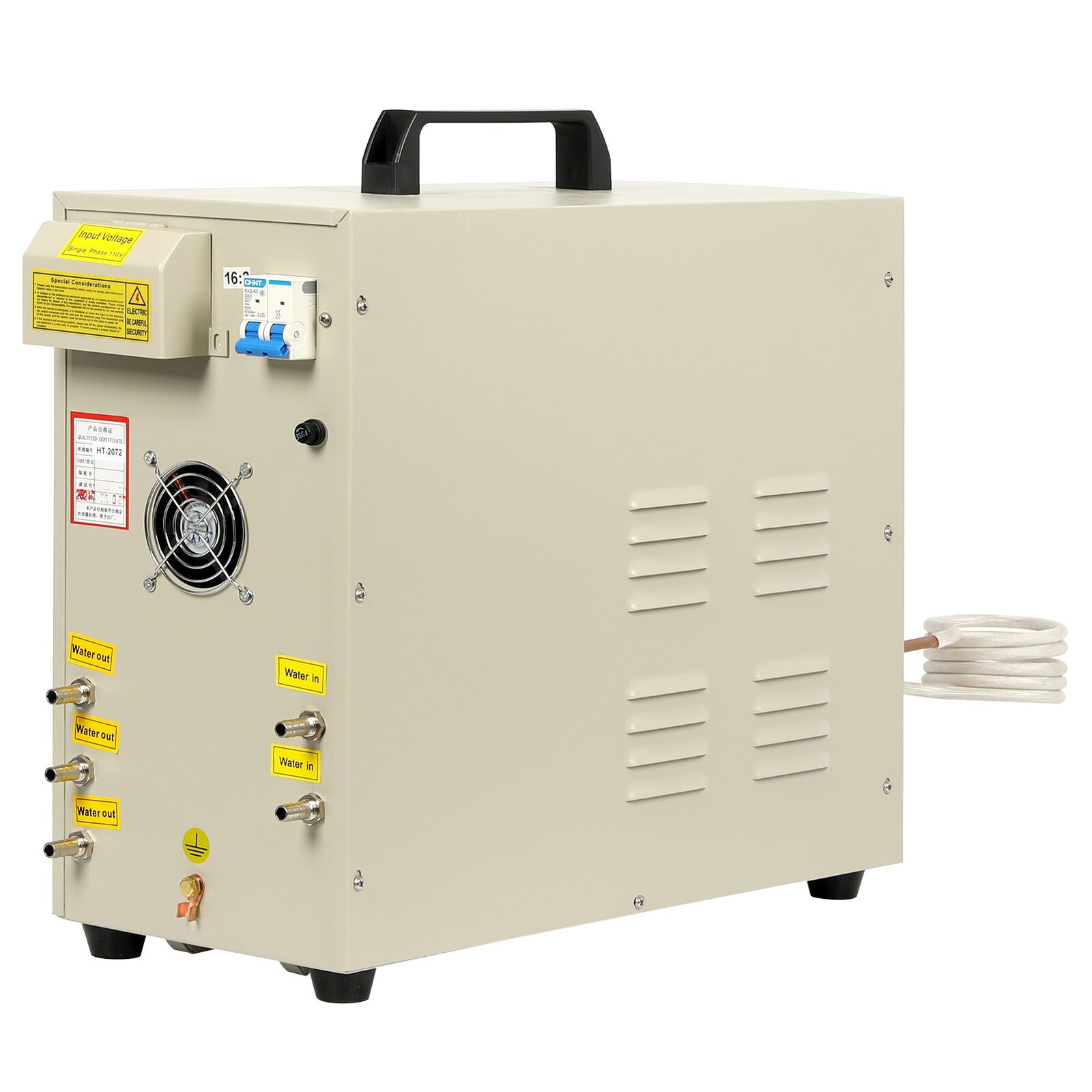 3992℉/2200℃ High Frequency Induction Heater Furnace 15KW 30-100 KHz