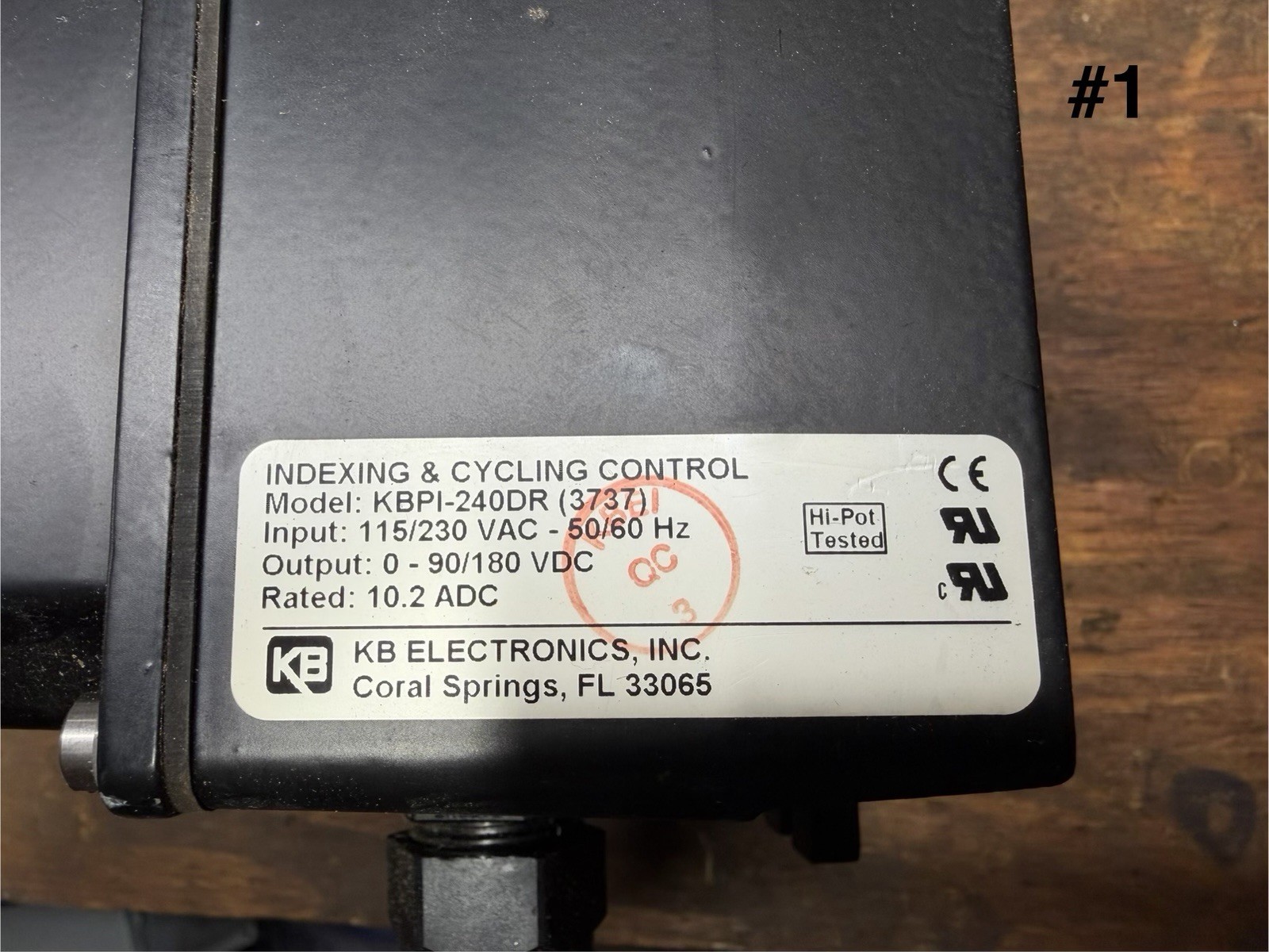 KB Electronics Penta Drive KBPI-240DR 90-180 VDC 50/60hz SCR Indexing & Control