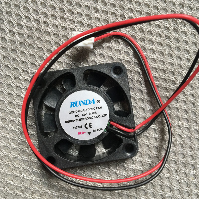computer fan RUNDA 12V 0.12A 4CM 4010 Miniature cooling fan 2wire 2-pin
