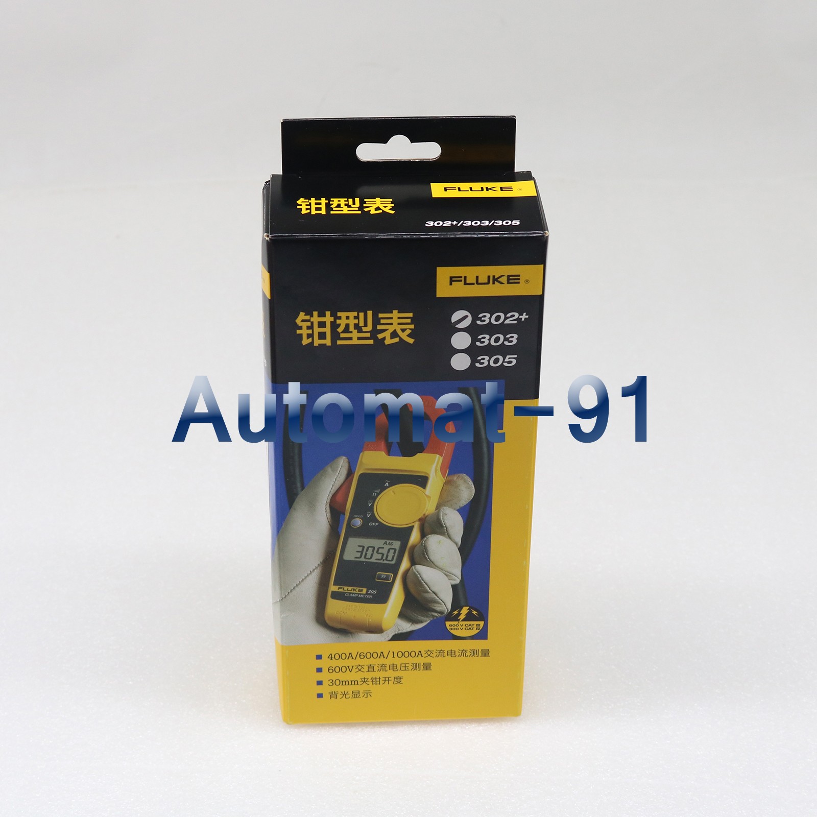 NEW Fluke 302+ Digital Clamp Meter AC/DC Multimeter Electronic Tester DHL Ship