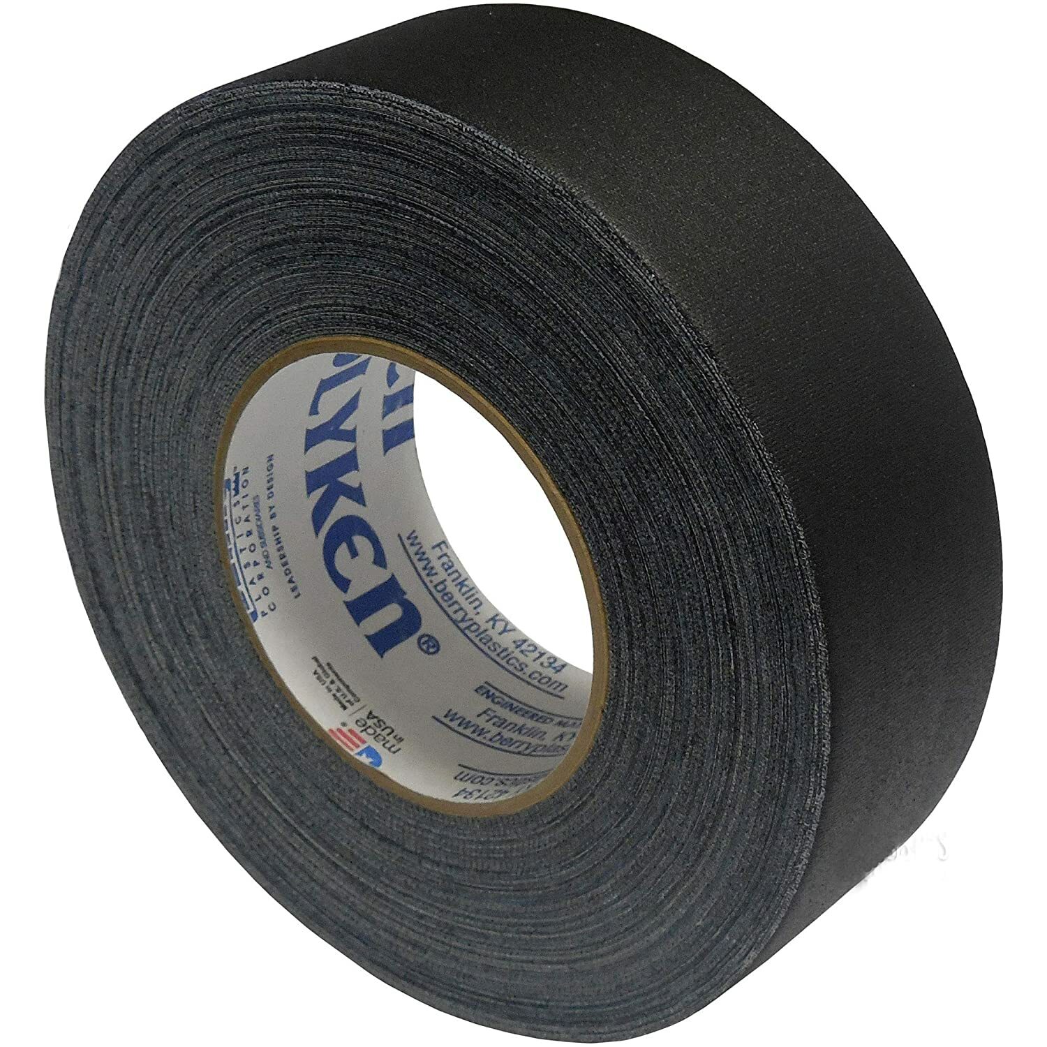 Polyken 510 Premium Gaffer’s Tape Black 2″x55 yds. (48mm x 50m)