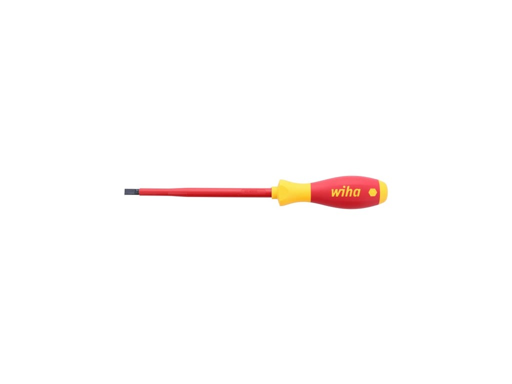 Wiha 32039 – Insulated Cushion Grip Slotted Screwdriver 6.5 x 150mm (1/4IN)
