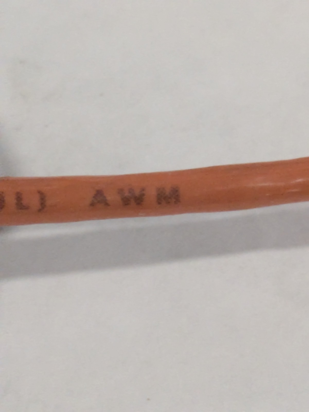 General Cable Guardian 16 AWG MTW AWM Orange Wire 600V Oil/Gas Resistant ~1.5lbs