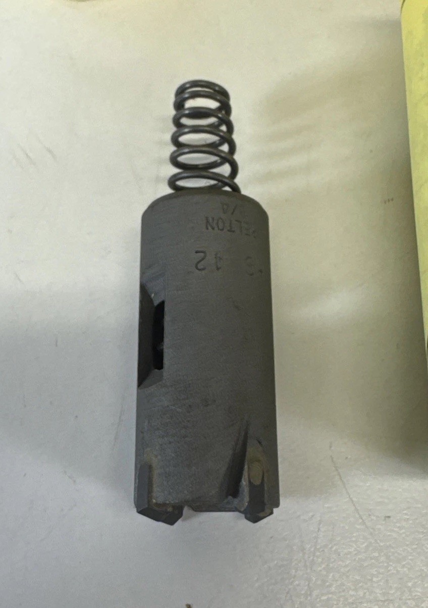 Relton Shank 1/2 x 3 Inch OAL, 3/4-10 TPI, 3/8 Inch Pilot Hole