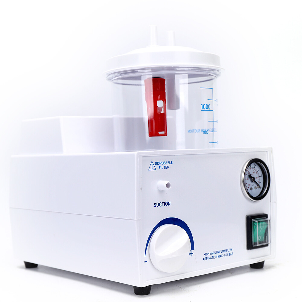 Portable Dental Phlegm Suction Unit Emergency Medical Vacuum Aspirator Machine