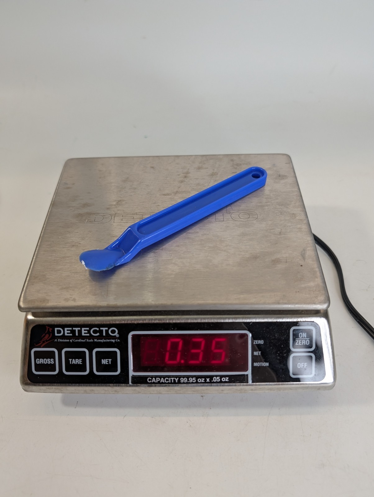 Scale by Cardinal Detecto AP-6(99.95 x.05)oz cap – No Power Cable (2/3)