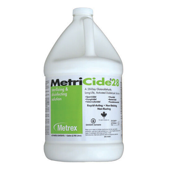 Metrex Metricide 28 28-Day glutaraldehyde Solution 1 gallon with Activator USA
