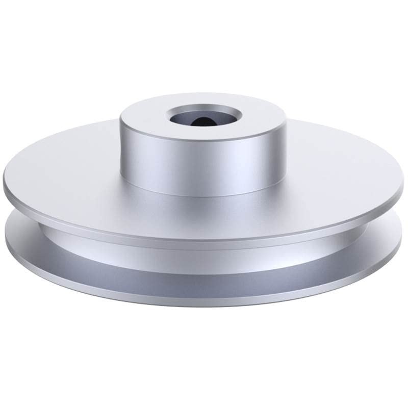 40mm OD Single Groove Pulley 15mm Fixed Bore Drilling Machine 6mm Round Belt