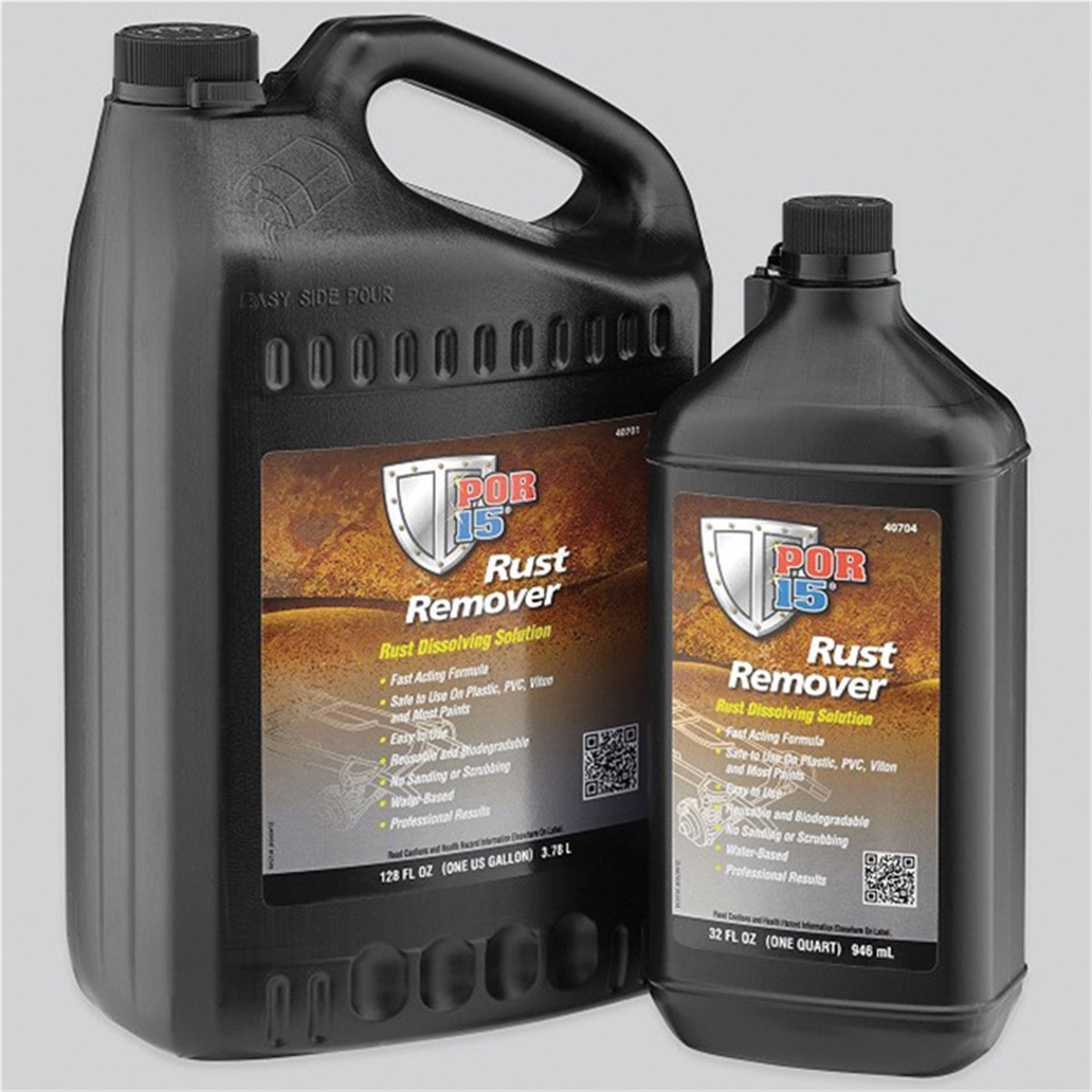 POR-15 INC 40701 Rust Remover, 1 gal Can, 20 min Curing POF.40701