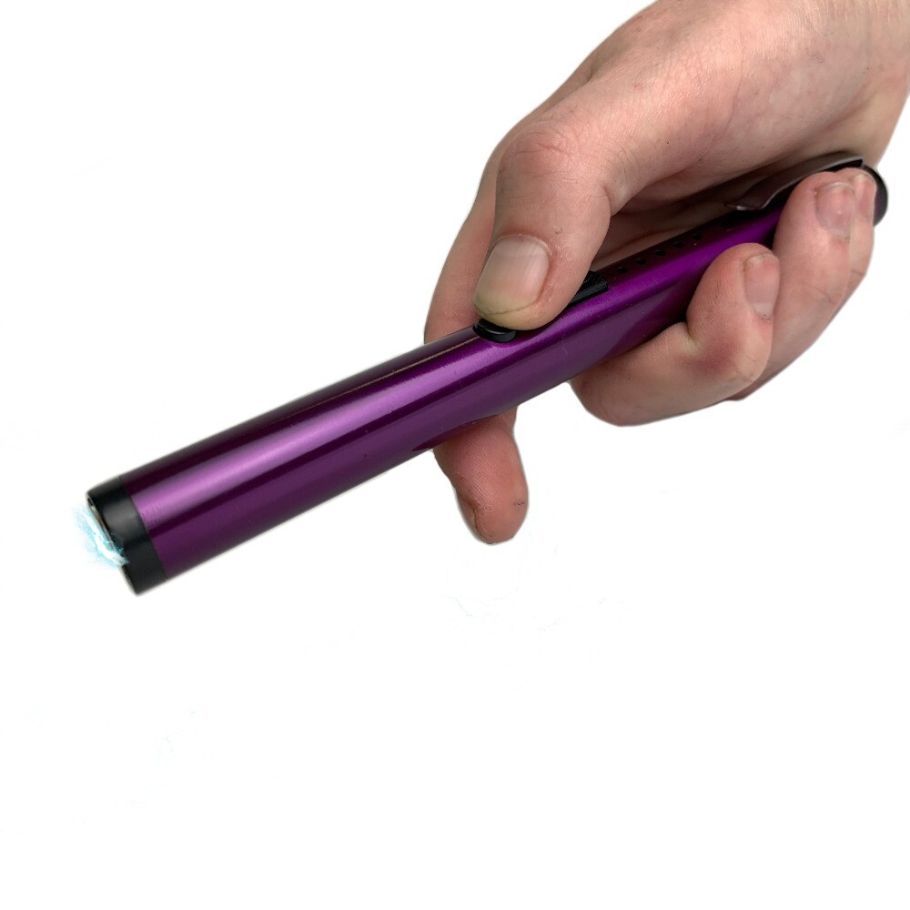 Everyday Carry Tactical 20KV High Power Stun Gun Self Defense Protection PURPLE