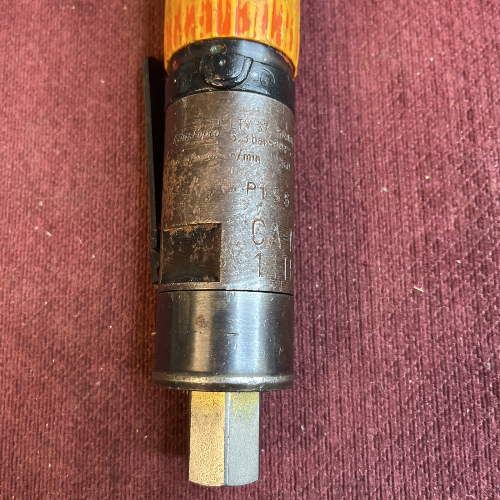 Atlas Copco LTV37 SR004 10 Pneumatic Angle Nutrunner – 3/8″ DRIVE