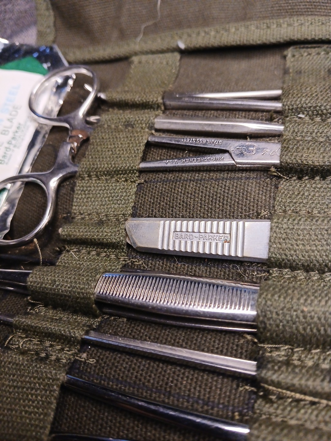 US Army Surgical Instrument Set Minor Surgery Great Condition