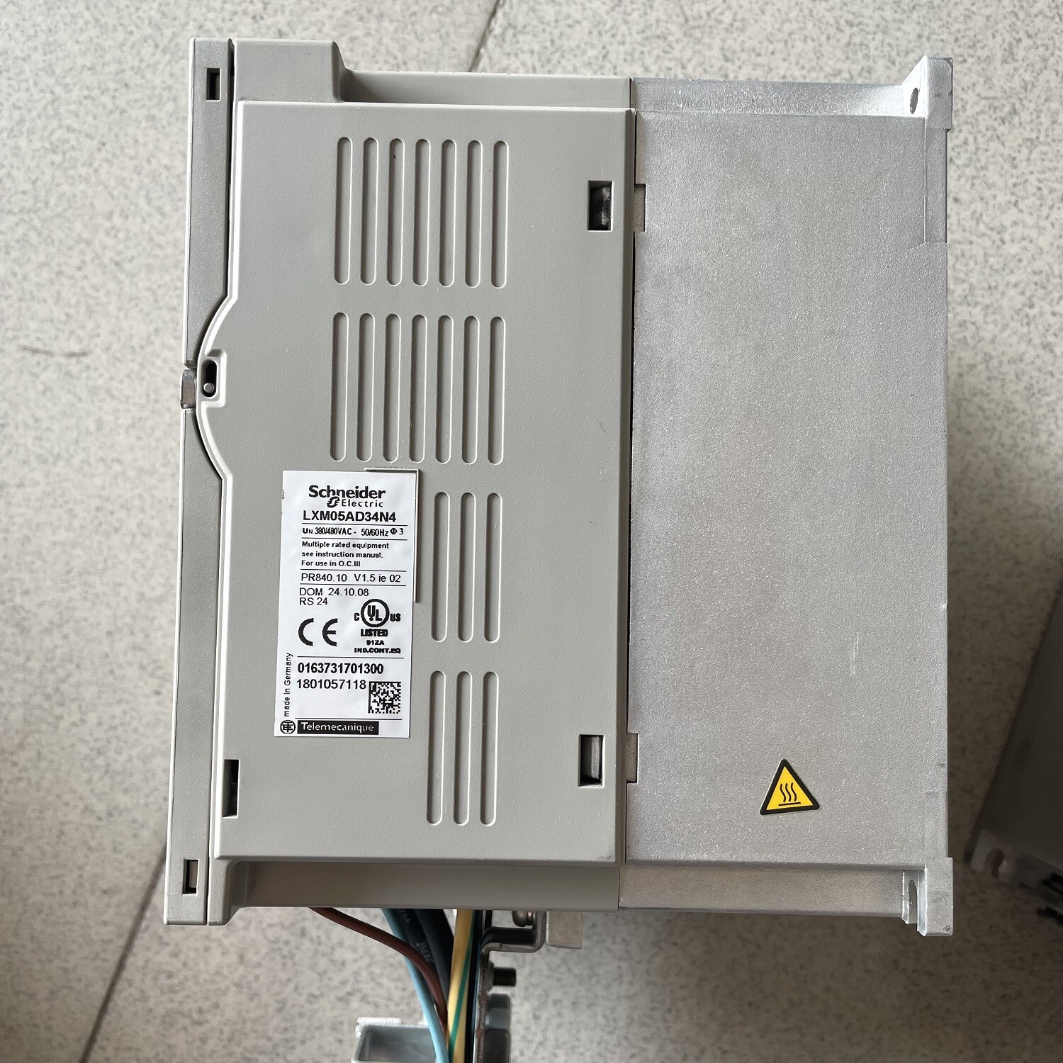 1pc for second-hand servo driver LXM05AD34N4 [beautiful appearance]