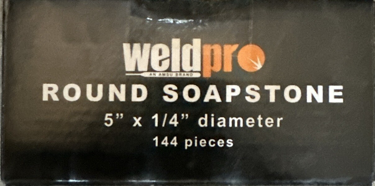 WeldPro Round Soapstone 144 pcs of Steel Marking 1/4 x 5 in Long