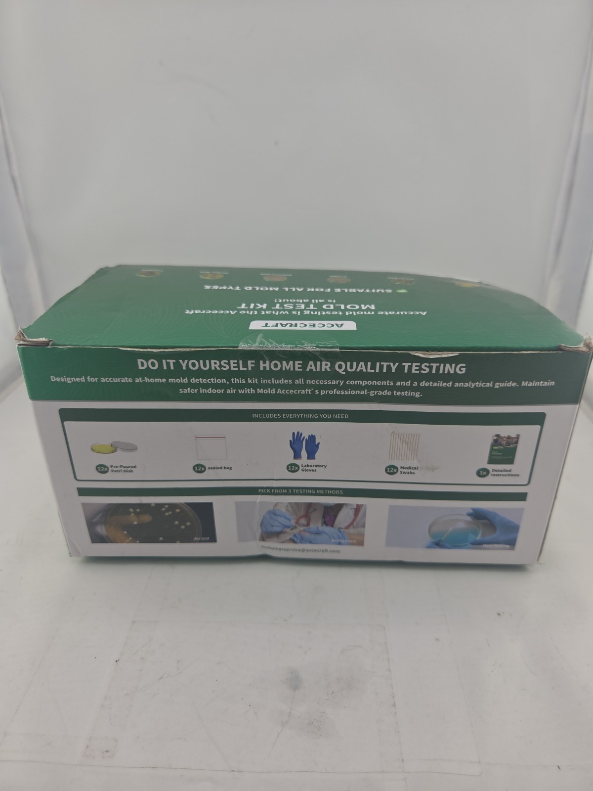 Accecraft Mold Test Kit for Home – 12 Mold Test New Free Shipping