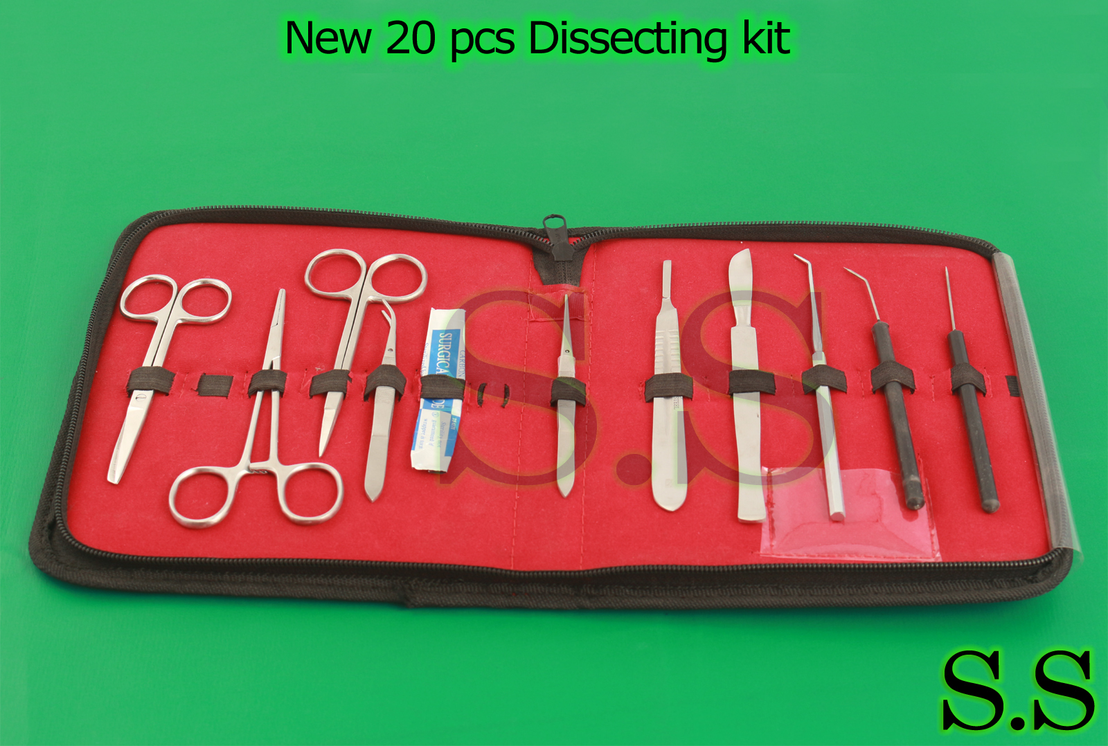 New 20 pcs Dissecting kit / Dissection Kit / Anatomy Kit for Medical Students
