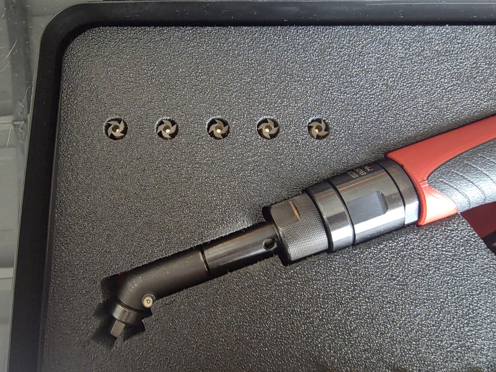 Sioux 90 angle drill SDR4A8S-SRK with 45 head 800rpm