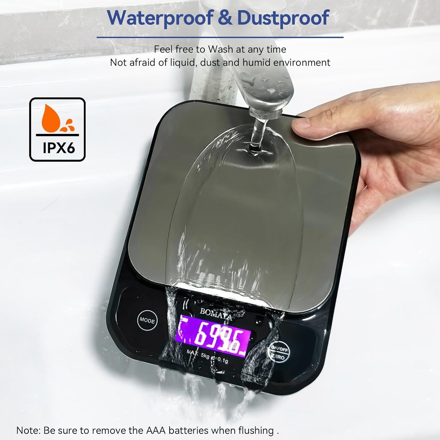 Bonvoisin Digital Scale 0.1 Gram Accuracy Precision Lab Scale 6000g Scientific D