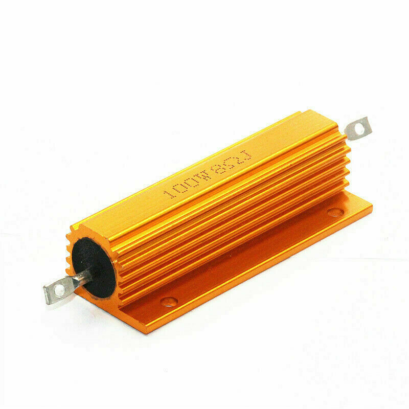 1Pc 0.01Ω to 620KΩ RX24-100W Watt Power Metal Resistor Tube AMP Test Dummy Load