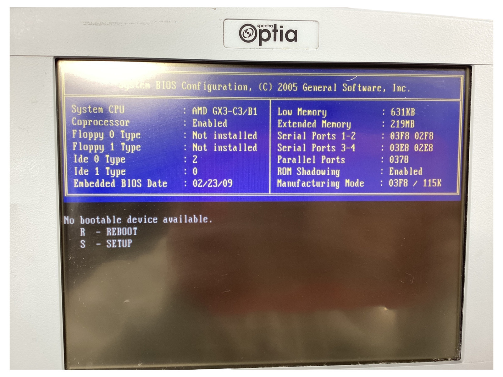 TERUMO BCT SPECTRA OPTIA APHERESIS SYSTEM