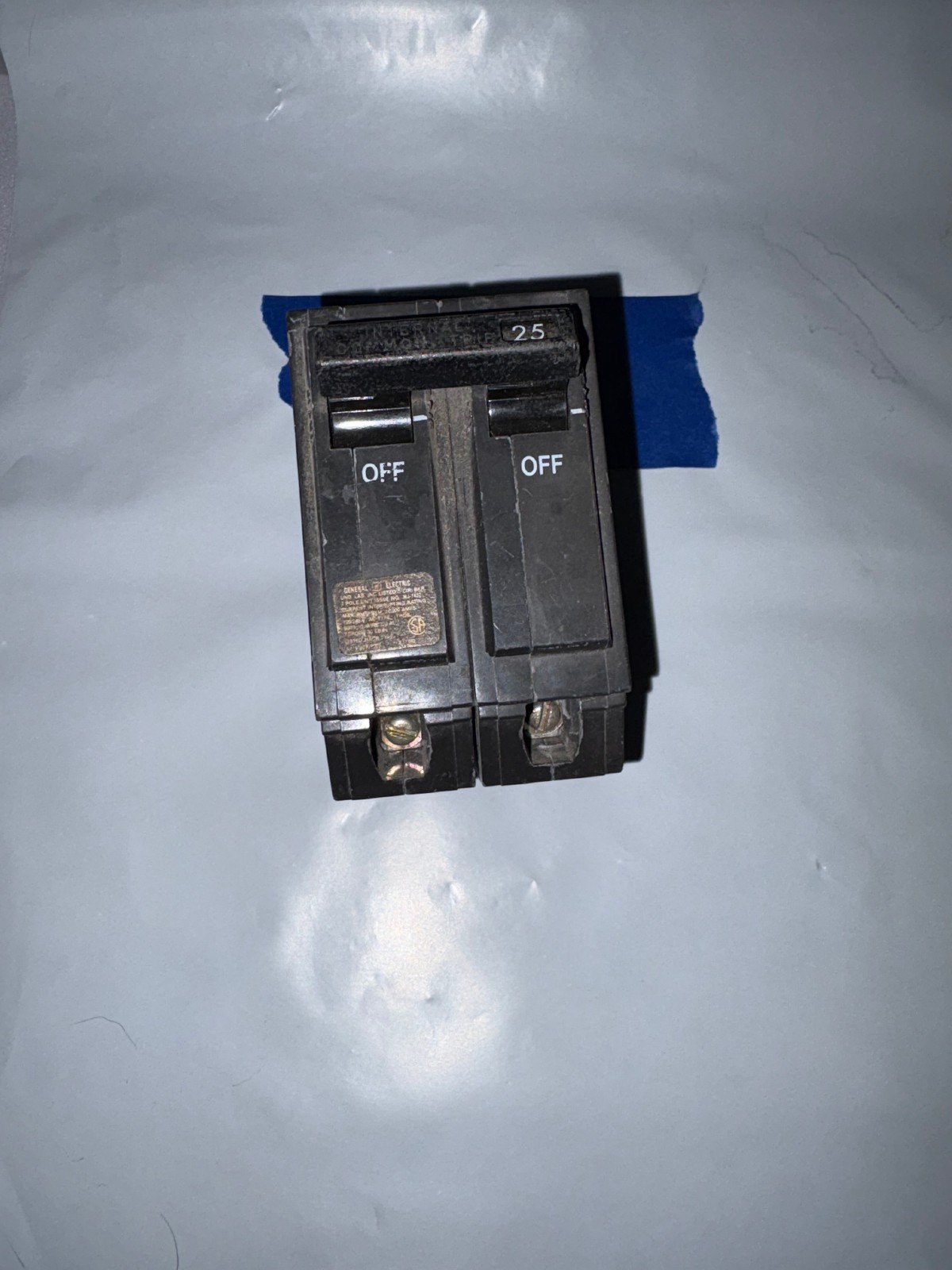 GE THQB2130 2 Pole 30A 240V Circuit Breaker Molded Case