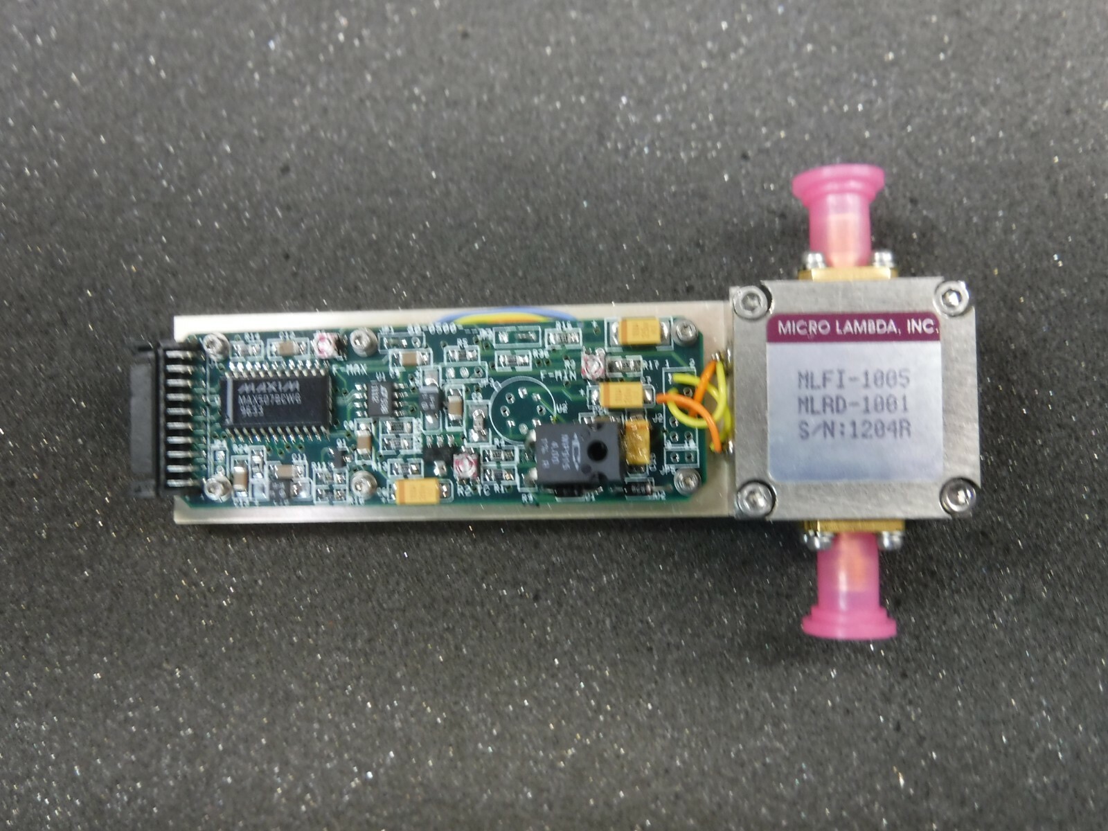 Micro Lambda MLFI-1005, MLRD-1001 YIG Tunable Bandpass Filter/ Oscillator X-Band