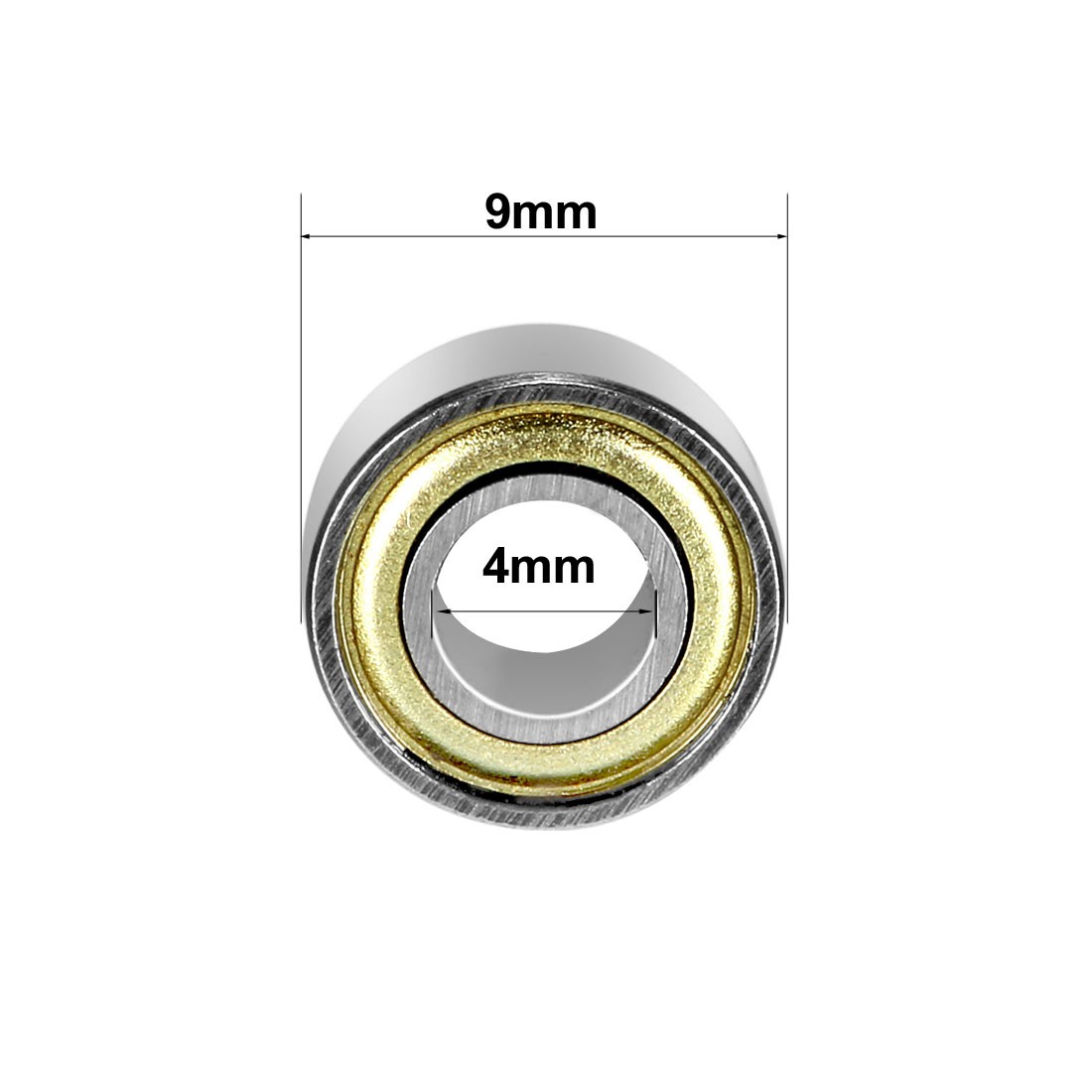 20pcs 684ZZ Deep Groove Ball Bearing For Equipment Steel Double Shield 4x9x4mm