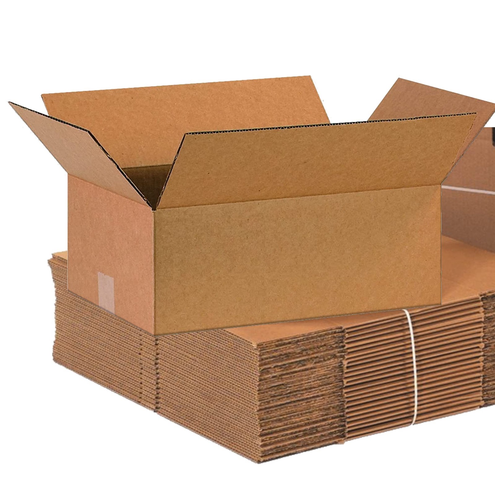 16 x 10 x 6 Corrugated Cardboard Storage Boxes Medium 16″L x 10″W x 6″H Pack …