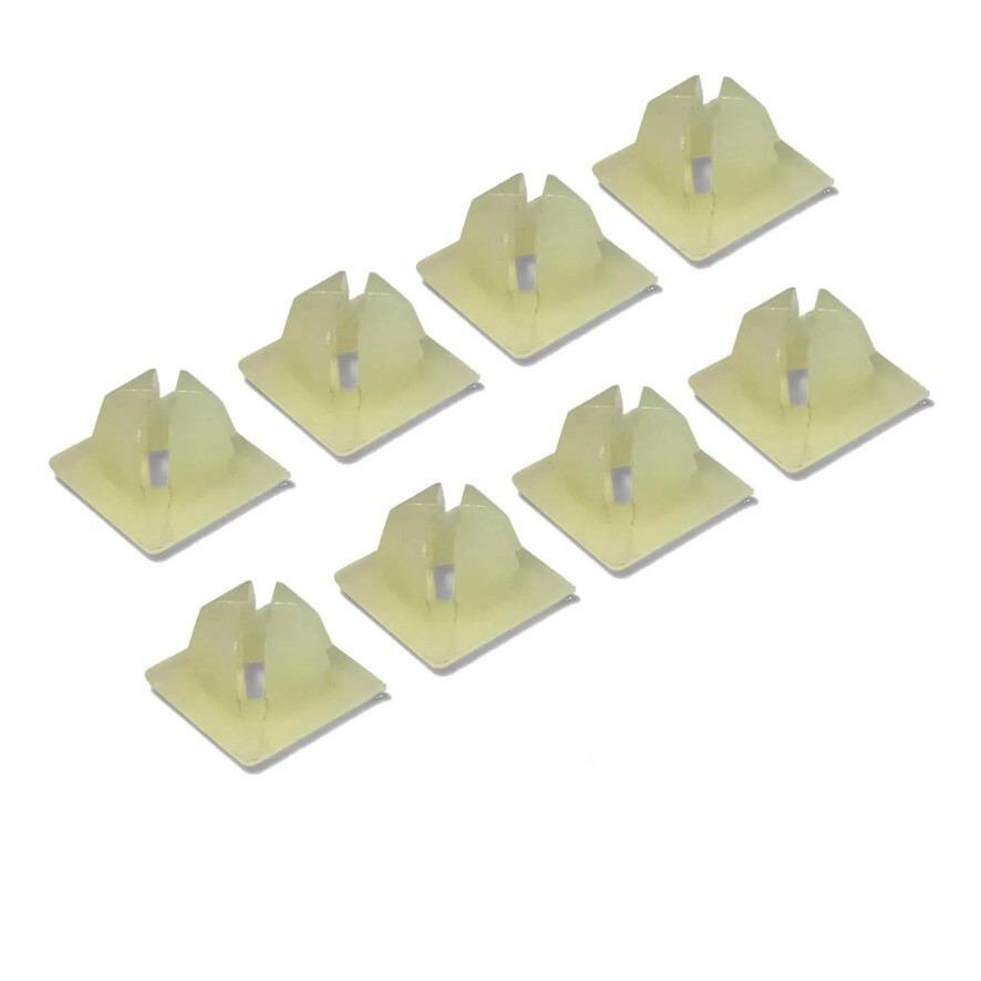 License Plate Screw Insert, #14 Plastic Fits GM Nylon Nut (100 ) Pack)