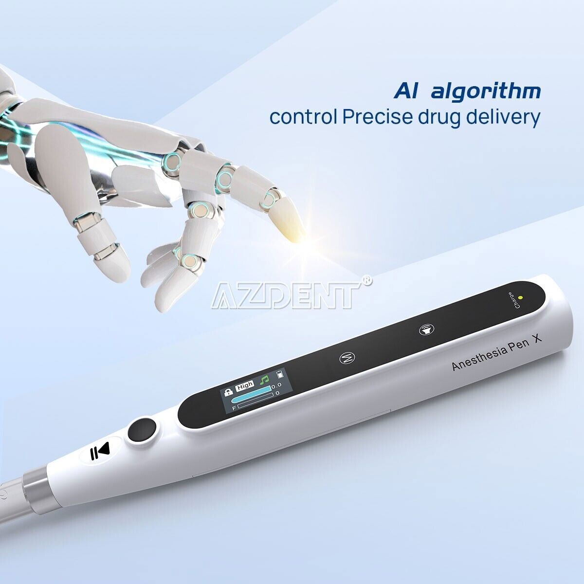 Pro Dental Painless Oral Anesthesia Device Pen with Aspiration
