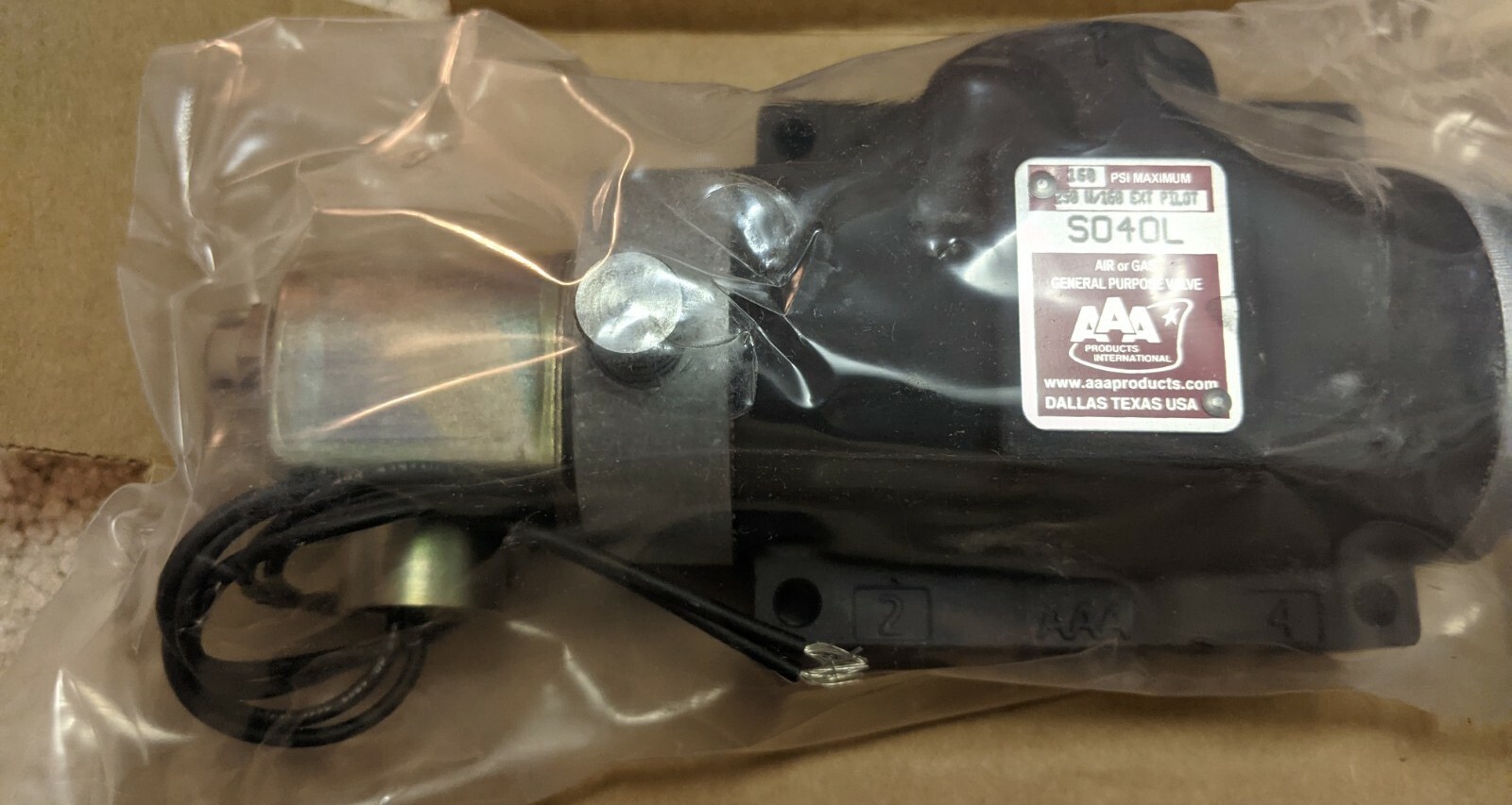 AAA 1/2″ SOLENOID VALVE SO4OL