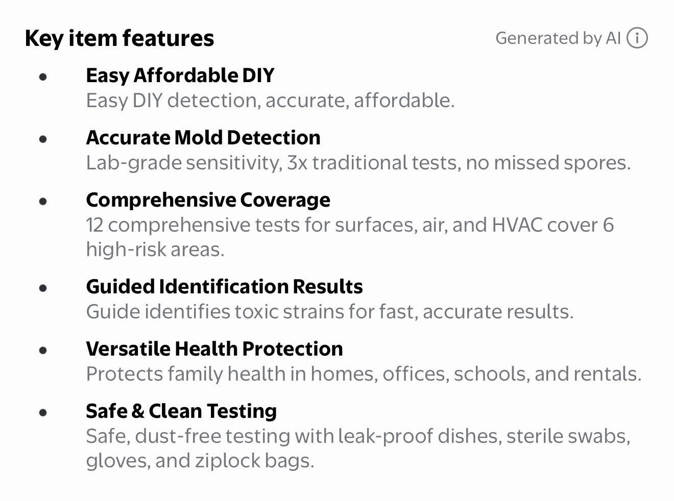 DIY Mold Test Kit 12 Individual Tests Petri Dish Home Air Quality