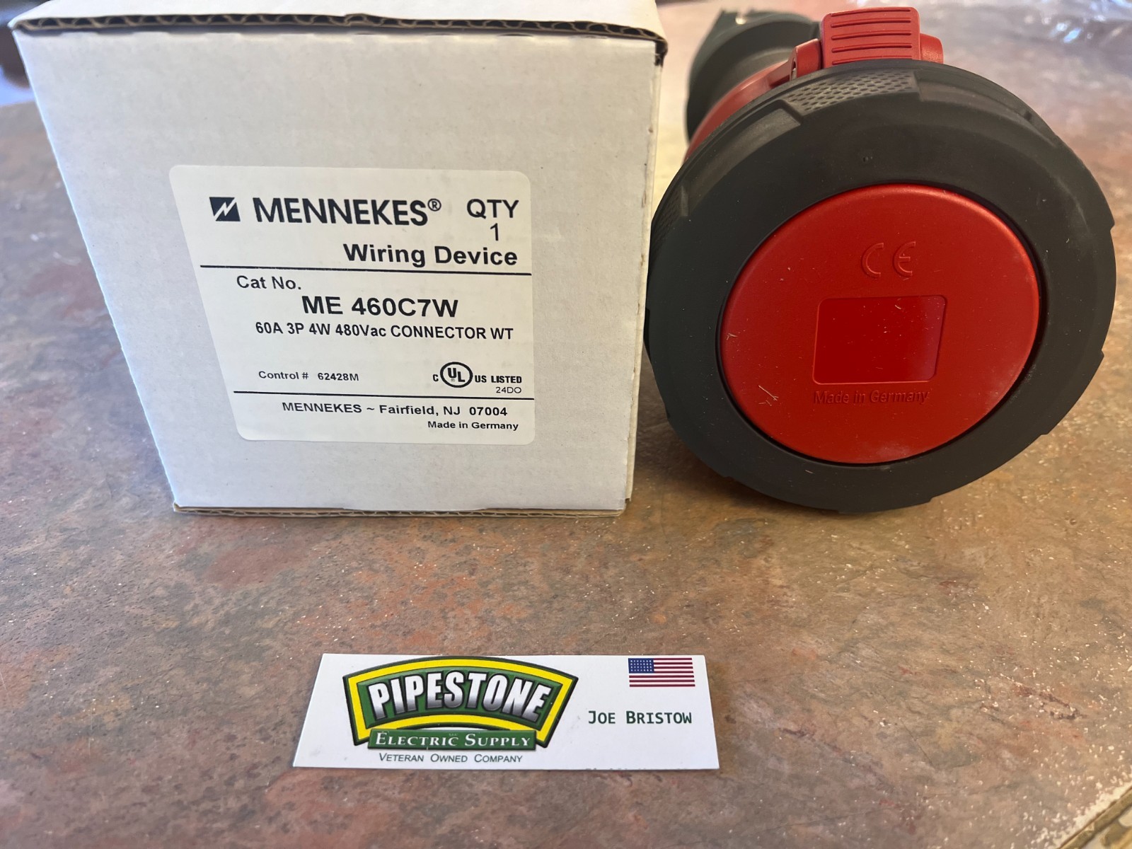 ME 460C7W / ME460C7W (BRAND NEW) Connector 60A-3P4W-480V *Kentucky Stock*