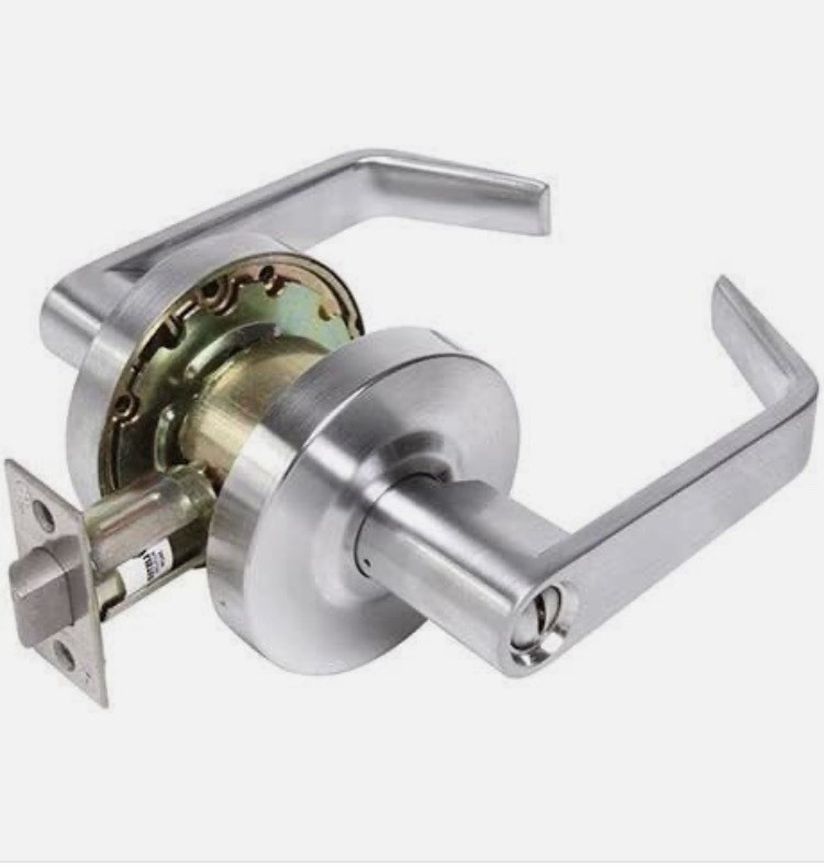 Cal-Royal SL20 26D Privacy Lever, Satin Chrome Finish “Assembly Required”