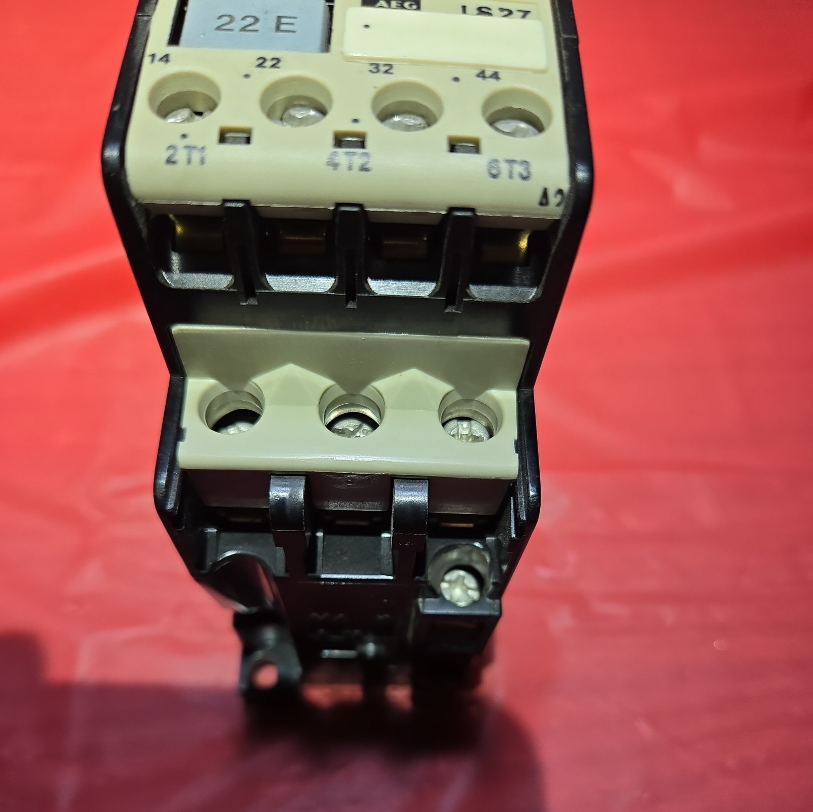 AEG Type LS 27 3-Pole Contactor, 600VAC 40A, LS27.22, LS27